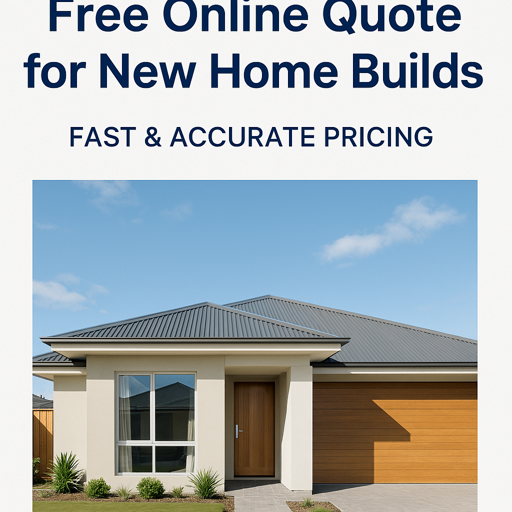 Online Quote for New Home Builds Free Fast & Accurate Pricing Brisbane Builder